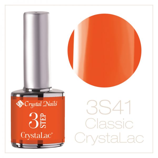 CN 3S CrystaLac 8ml #041 - Neon Tangerine THF HF