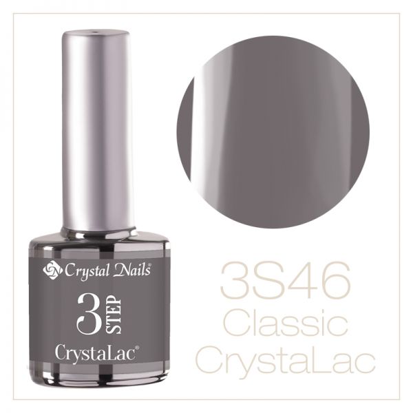 CN 3S CrystaLac 8ml #046 - Carbon-grey THF HF