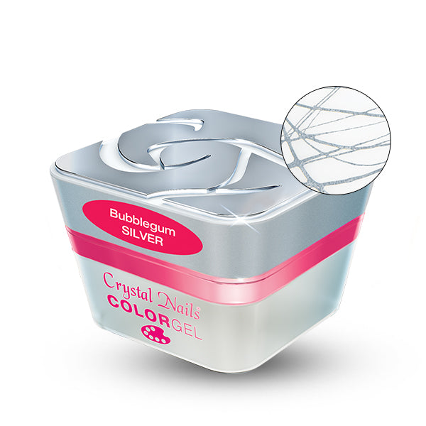 CN Bubblegum gel silver 3ml HF