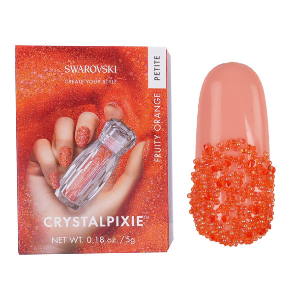 Swarovski Crystal Pixie . Petite Fruity Orange 5 g