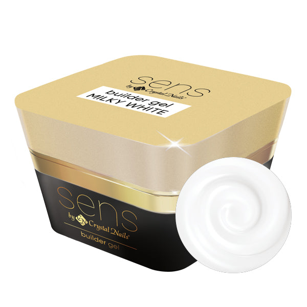 cn sens builder gel milky white 40 ml
