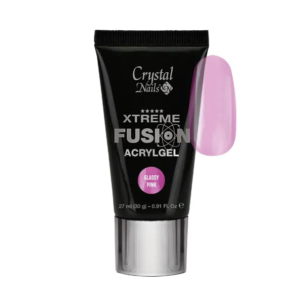 cn xtreme fusion acrygel - glassy pink 30 g