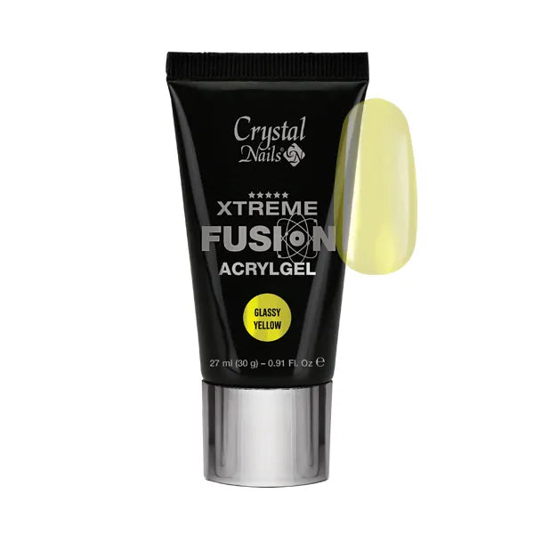 cn xtreme fusion acrygel - glassy yellow 30 g