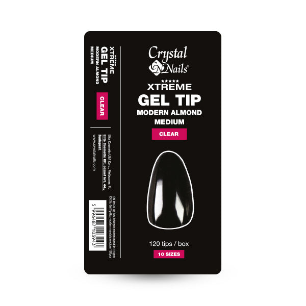 xtreme gel tip box modern almond medium 120 pcs