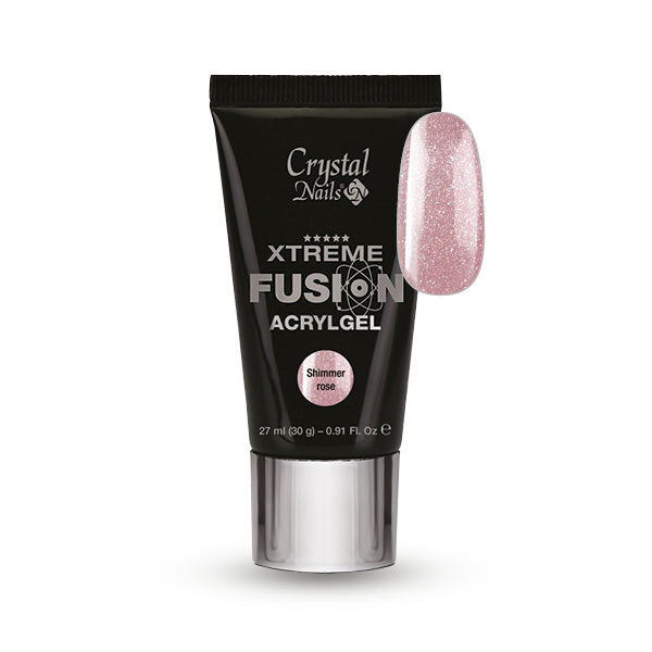 CN Xtreme Fusion AcrylGel - Shimmer Rose 30g