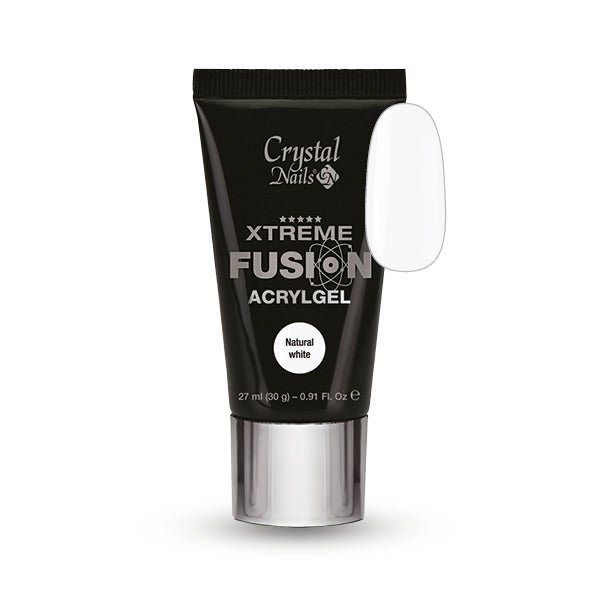 CN Xtreme Fusion AcrylGel - Natural White 30g THF HF