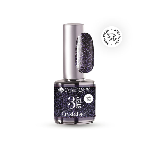 CN 3S HEMA FREE CrystaLac 4ml #07FP Full Platinum - Dazzling sapphire THF HF