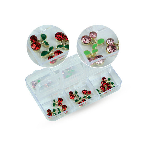 CN Nail Art Cherry Lady mix