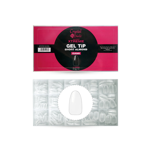 CN Xtreme Gel Tip Box - short almond