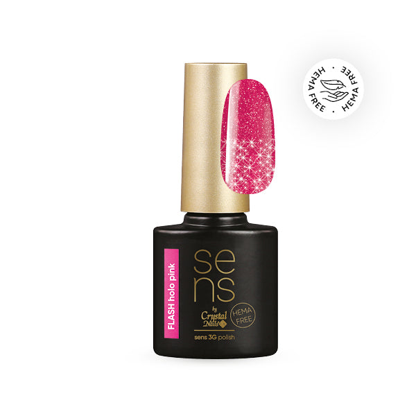 Cn Sens 3G Polish - Flash Holo Pink 4ml THF