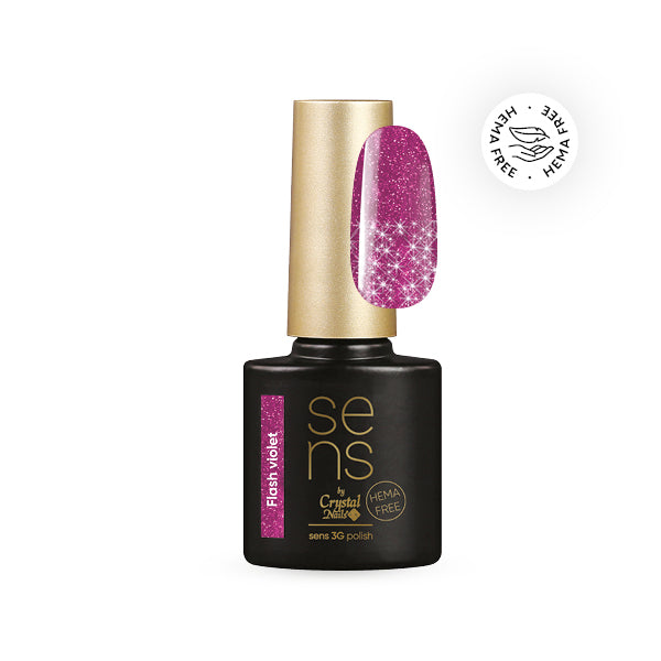 Cn Sens 3G Polish - Flash Holo Violet 4ml THF