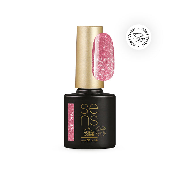 SENS HEMA FREE 3G polish - Flash Holo Rose 4ml THF