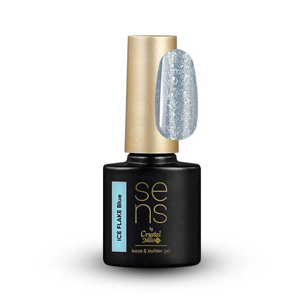 SENS ICE FLAKE base&builder gel - blue 10ml HF