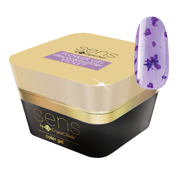 CN sens FLOWER decor & builder gel Violet 5ml THF HF