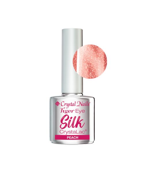 CN Crysta-lac 4ml Silk Tiger Eye #Peach THF HF