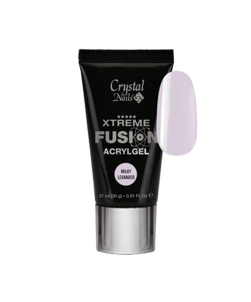 cn xtreme fusion acrygel - milky lavender 30g