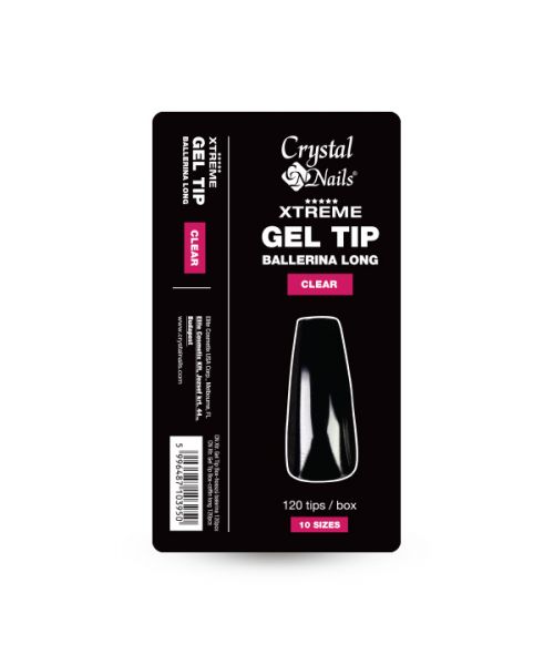 xtreme gel tip box Coffin Ballerina long 120 pcs