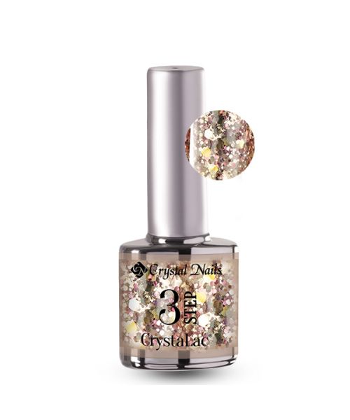 CN 3S CrystaLac 8ml #147 - Glitter gold THF