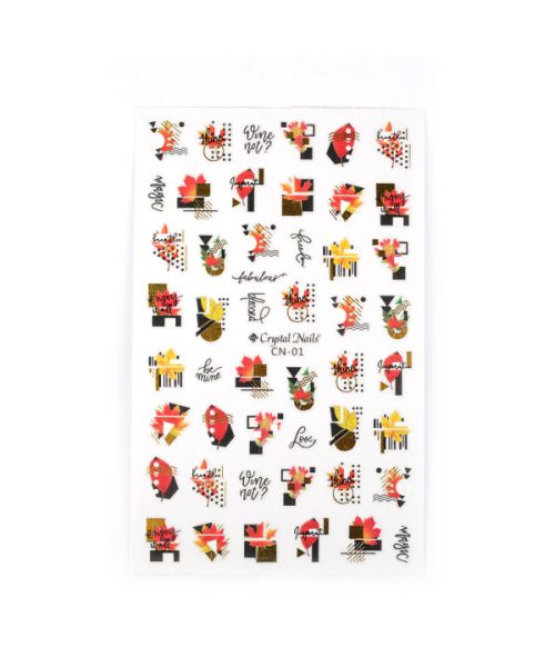 Cn nail sticker (Cn-01)