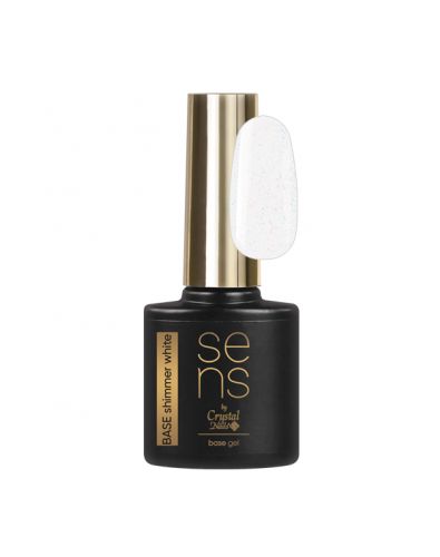 Cn Sens Base Gel - Shimmer white 10 ml