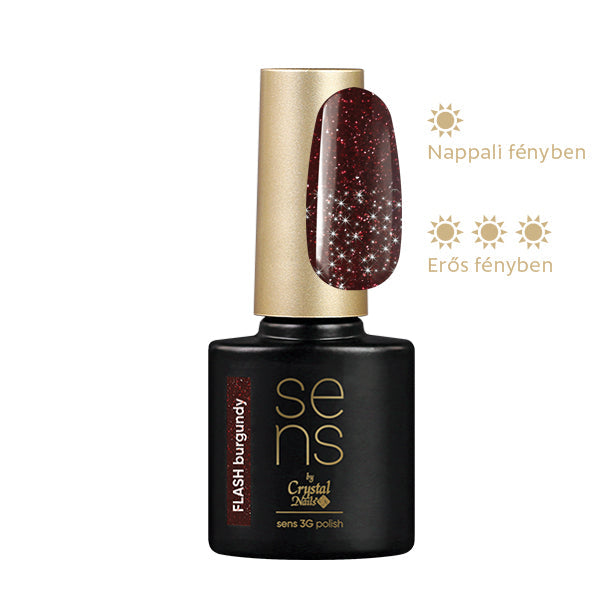 CN SENS 3G Polish - Flash Burgundy 4ml THF HF