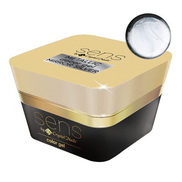 SENS metallic decor gel - mirror silver 5ml THF HF