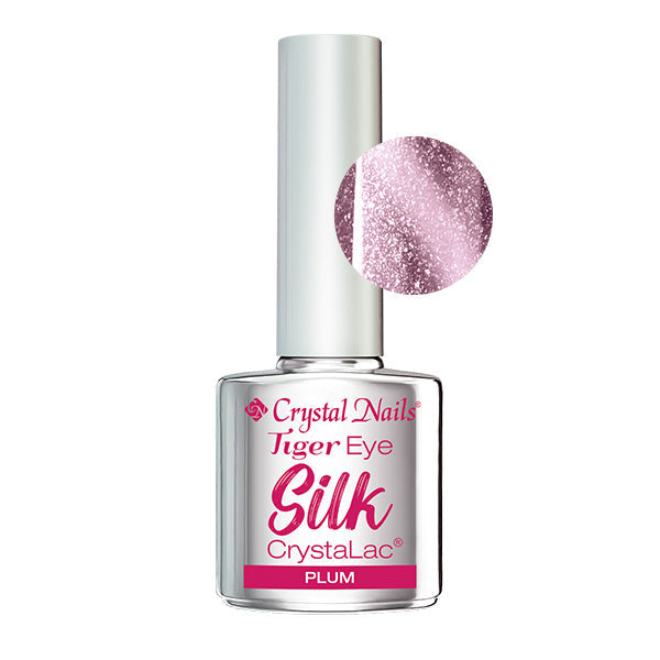 CN Crysta-lac 4ml Silk Tiger Eye #Plum THF HF