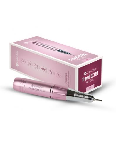 CN Travel extra nail drill - pink